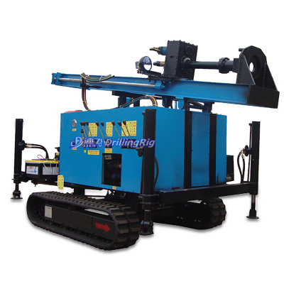 DFQ-100 Fast Drilling Speed 100m DTH Hammer Rock water well drilling machine