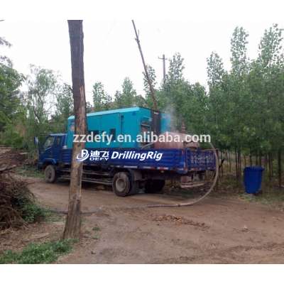 DFQ-200C Portable truck mounted Water Well Drilling for Groundwater