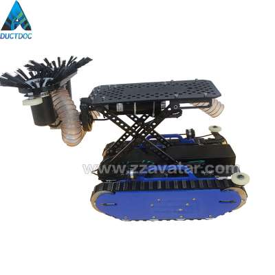 Ce Certification Brush Duct Cleaning Equipment Tube Cleaner Machine For Factory Duct