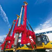 RockTec RT120 Mini Hydraulic Rotary Pile Drilling Rig